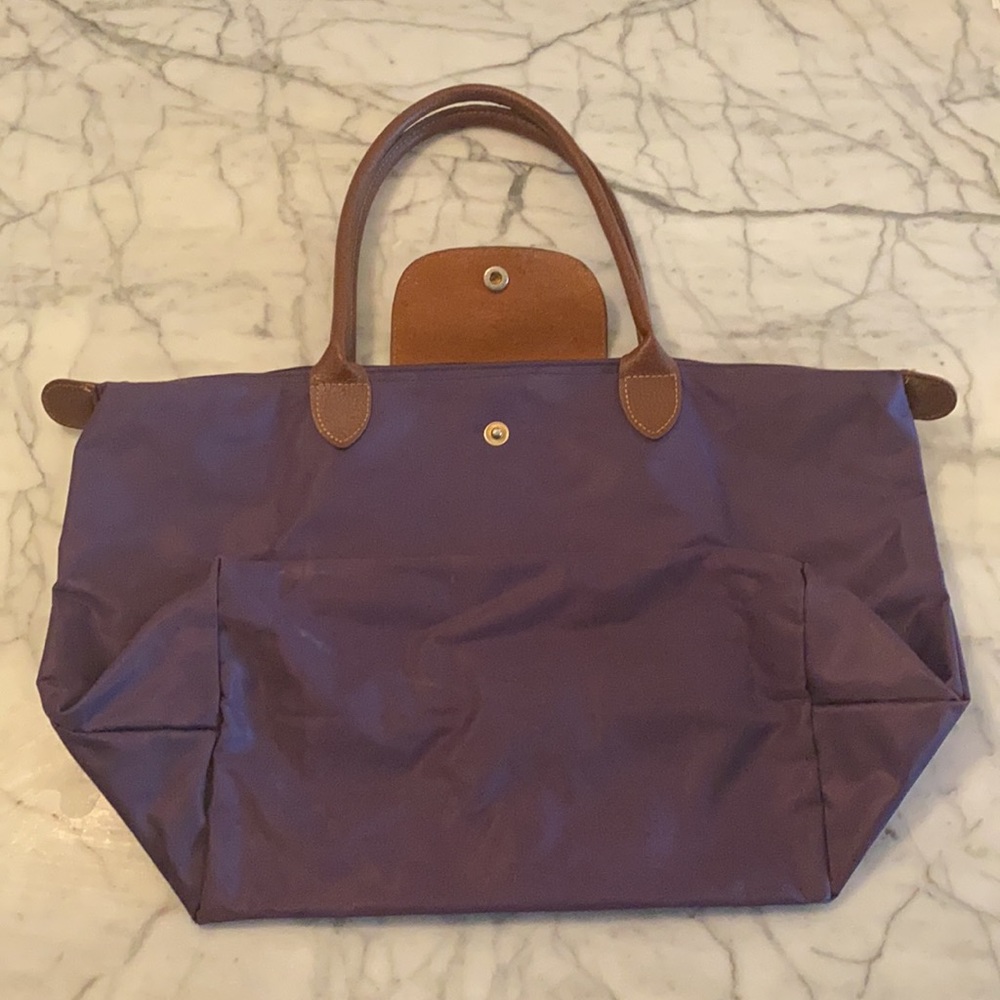 Purple Nylon Purse
